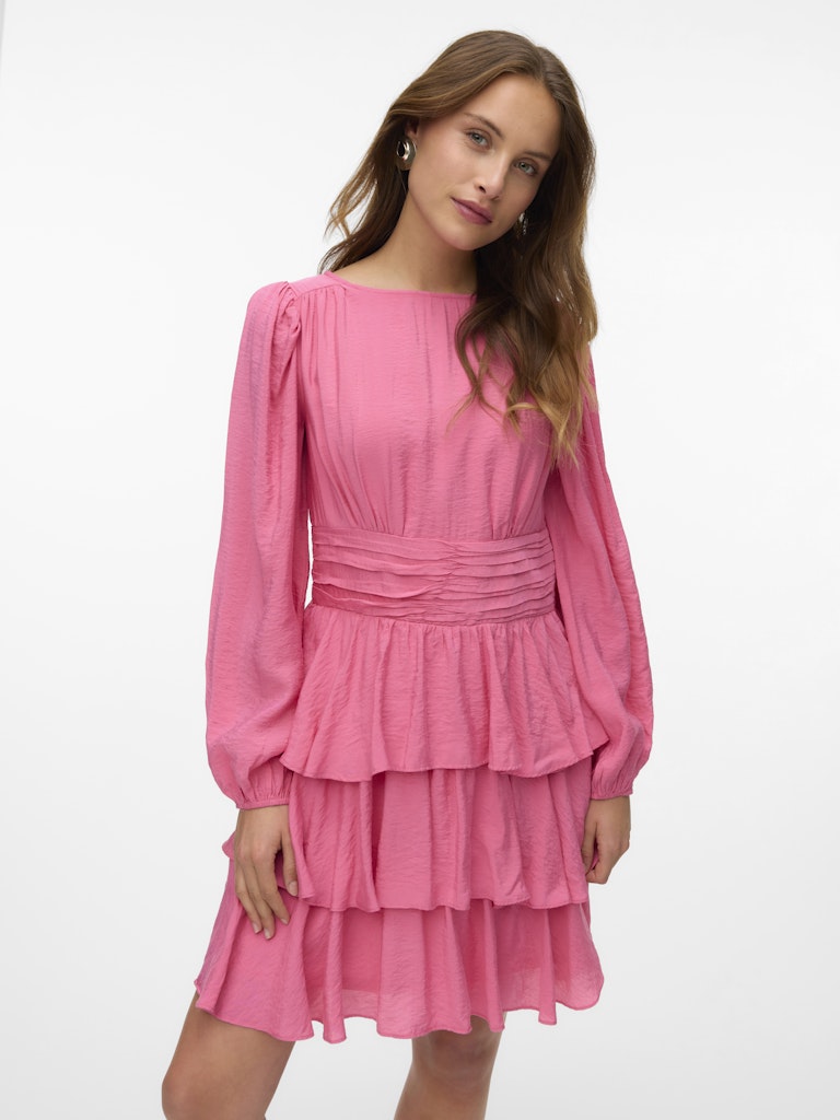 VMLise Boatneck Short Dress Exp Ga Air