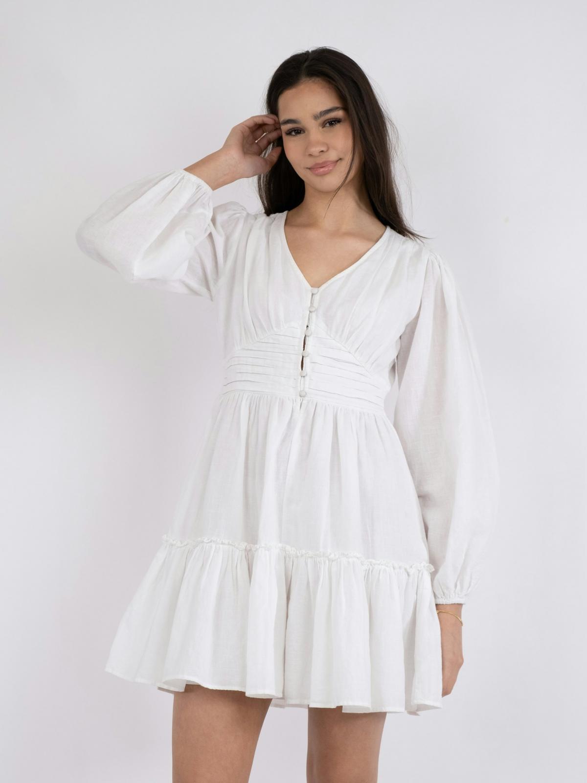 RIHANA LINEN DRESS