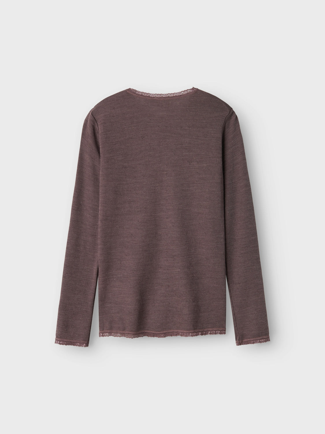 NKFWANG WOOL NEEDLE LS TOP SOLID