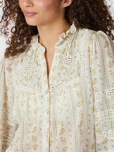 Lyla Soft Border Blouse