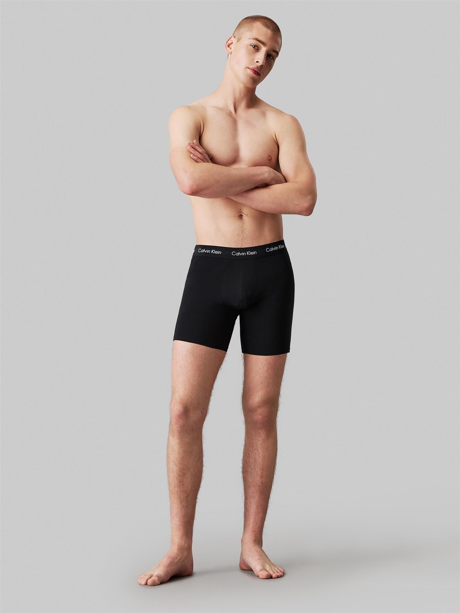 BOXER BRIEF 3PK COTTON STRETCH