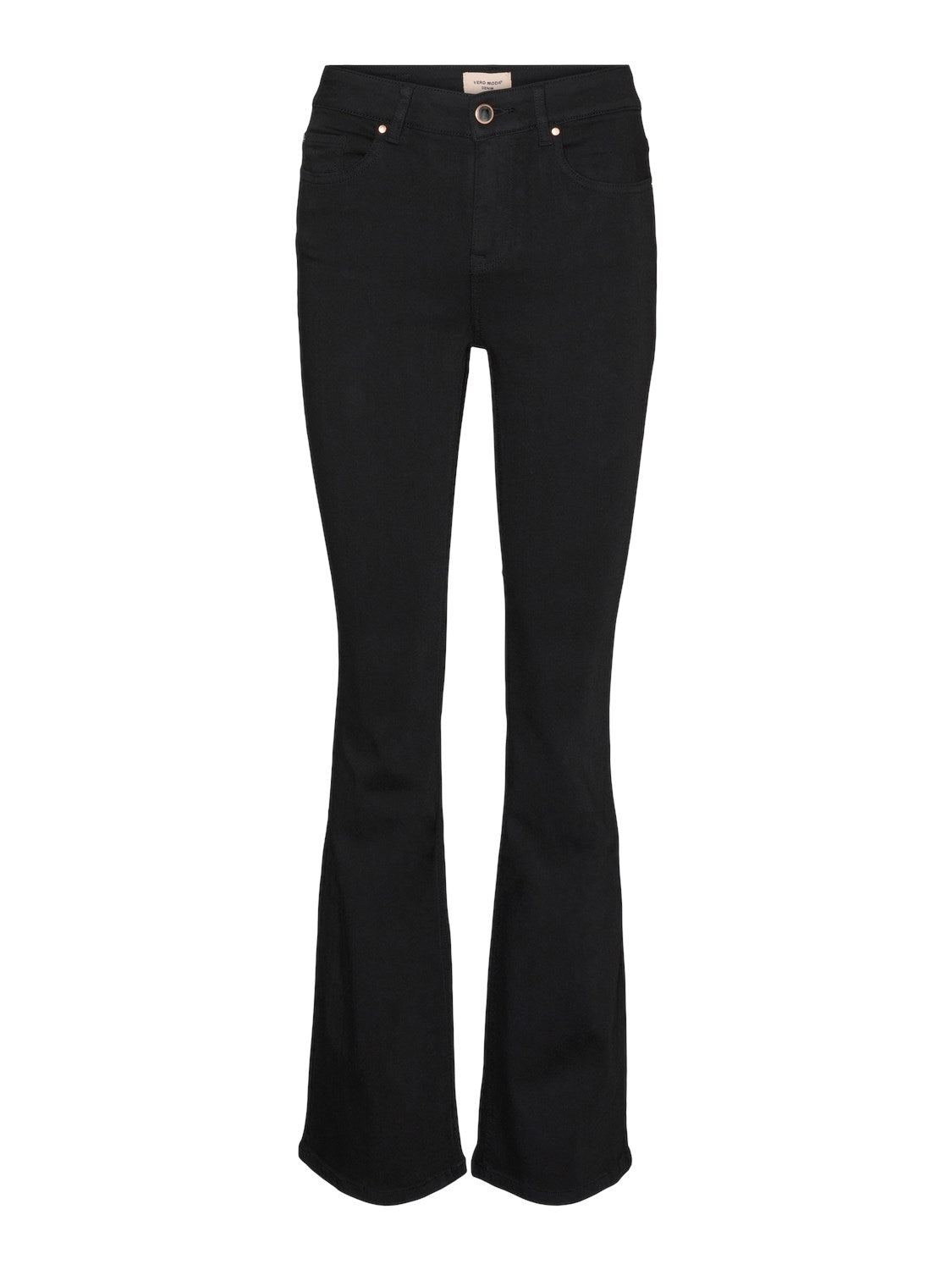 SVART VERO MODA VMFLASH FLARED JEANS