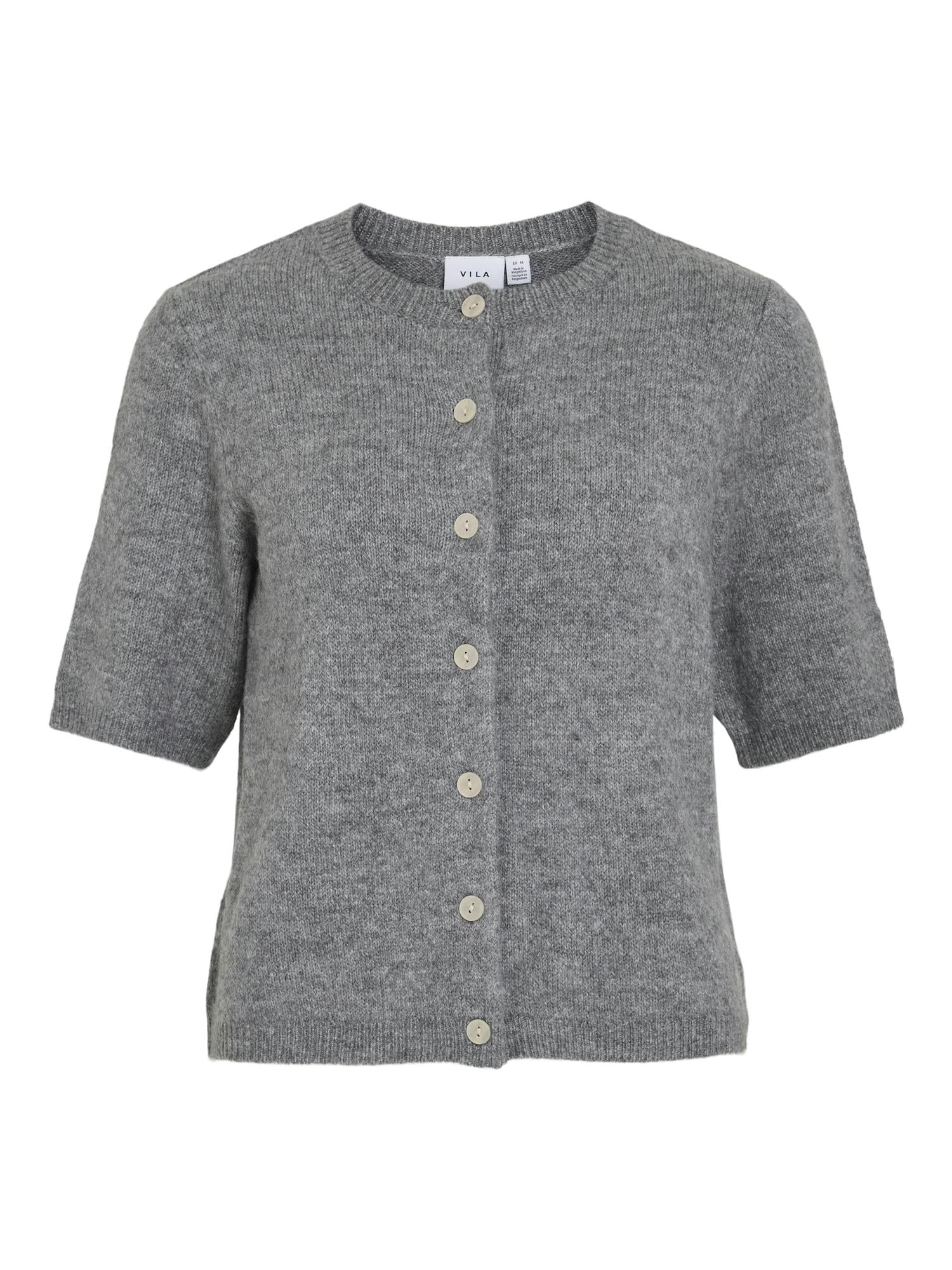 VIDainty o-neck 2/4 Knit Cardigan