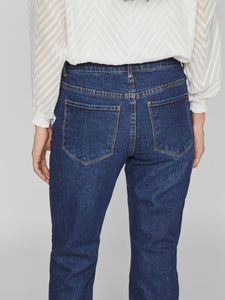 MØRKBLÅ VILA VISTRAY DL RW JEANS