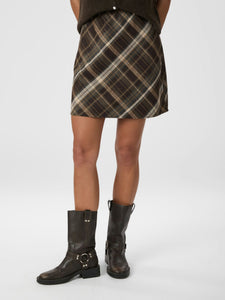 Lunna Check Skirt
