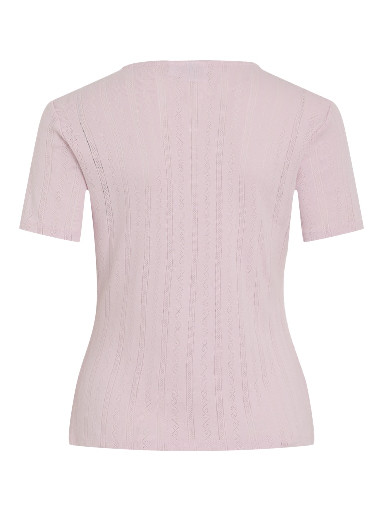 VIKassie s/s Pointelle Top