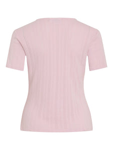 VIKassie s/s Pointelle Top