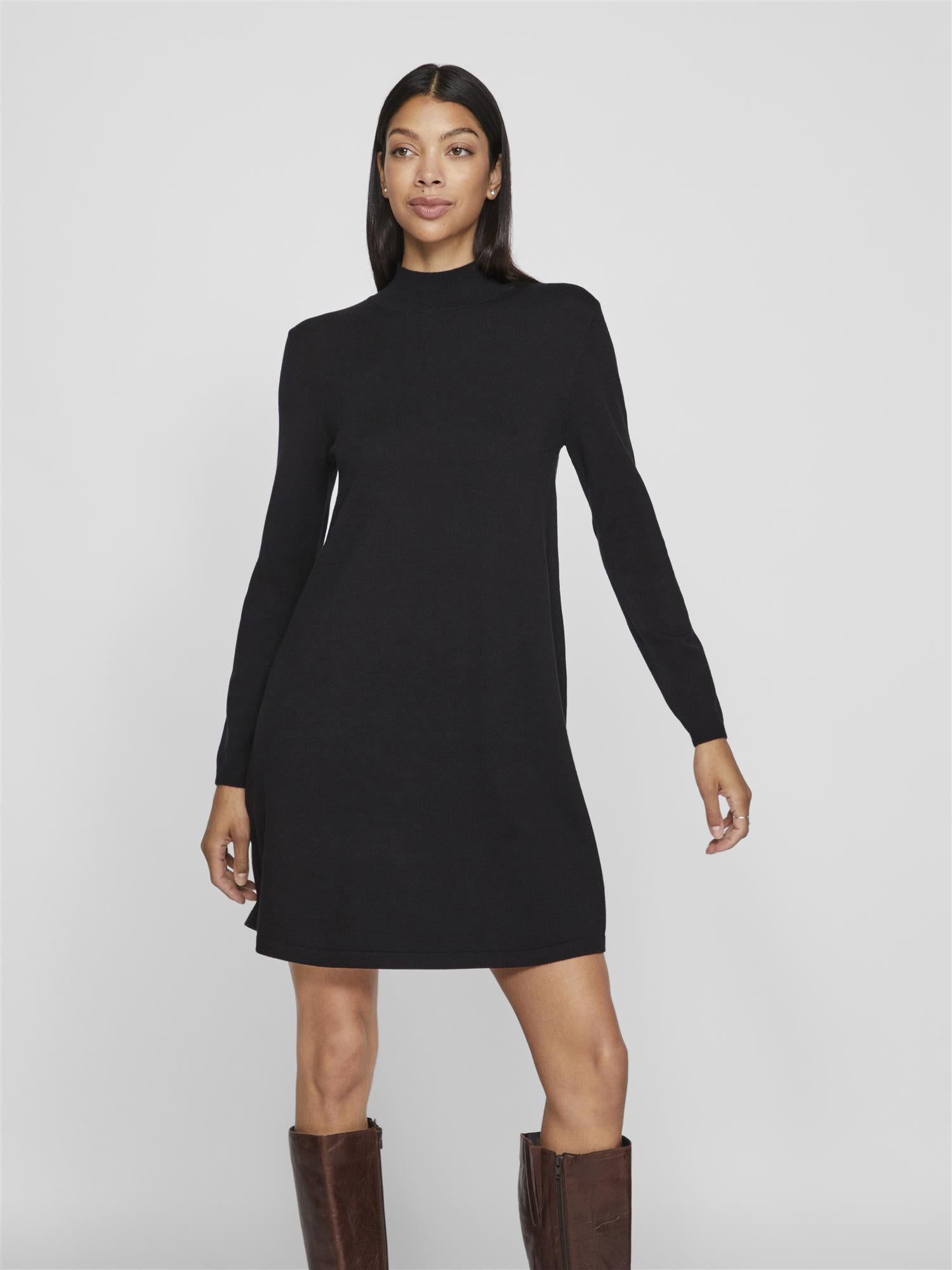 VICOMFY ROLLNECK KNIT DRESS