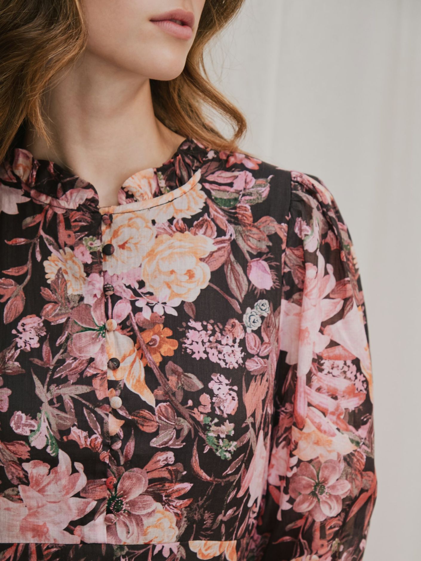 Aberto Big Flower Dress