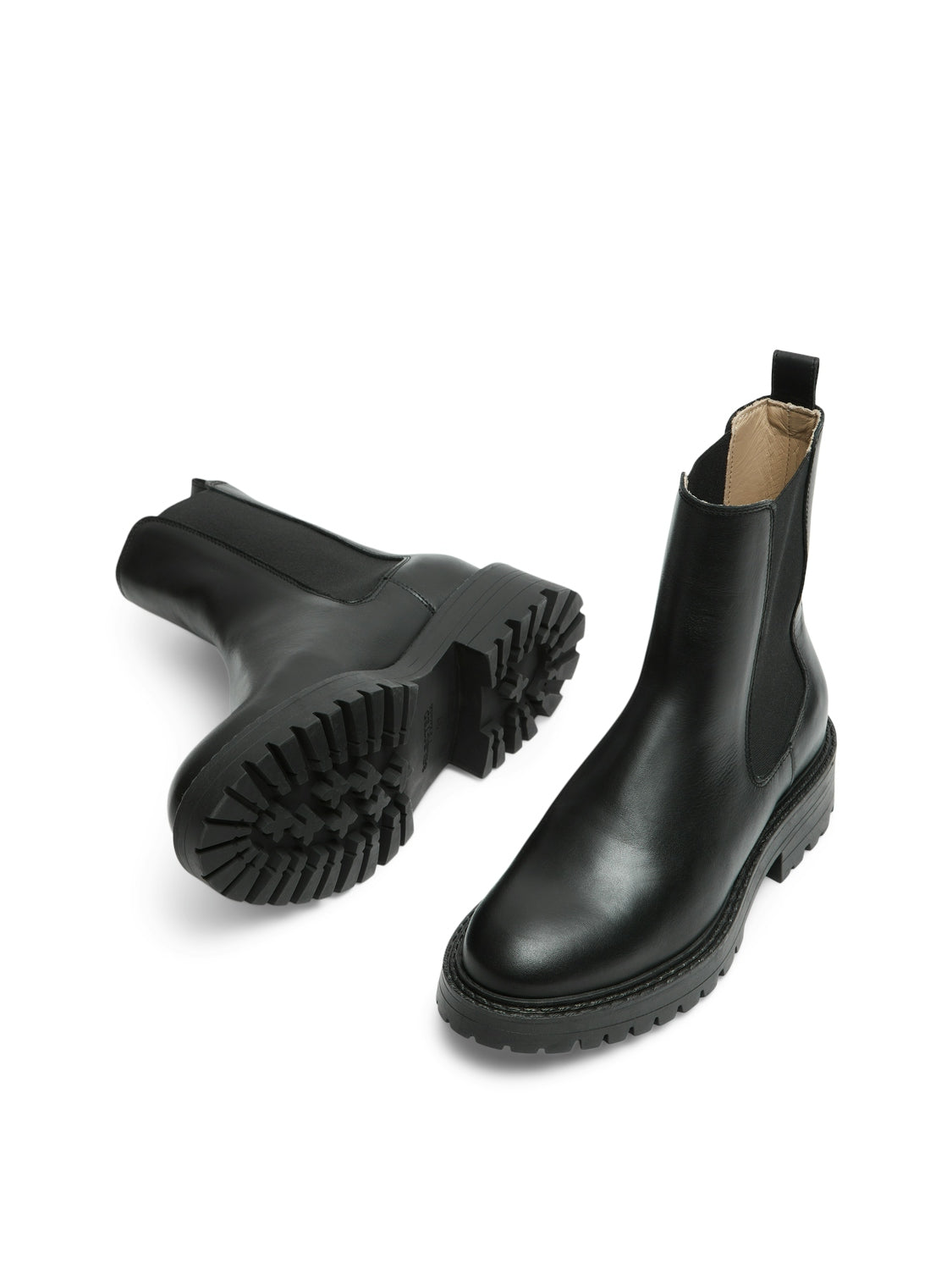 SLFVILMA LEATHER CHELSEA BOOT