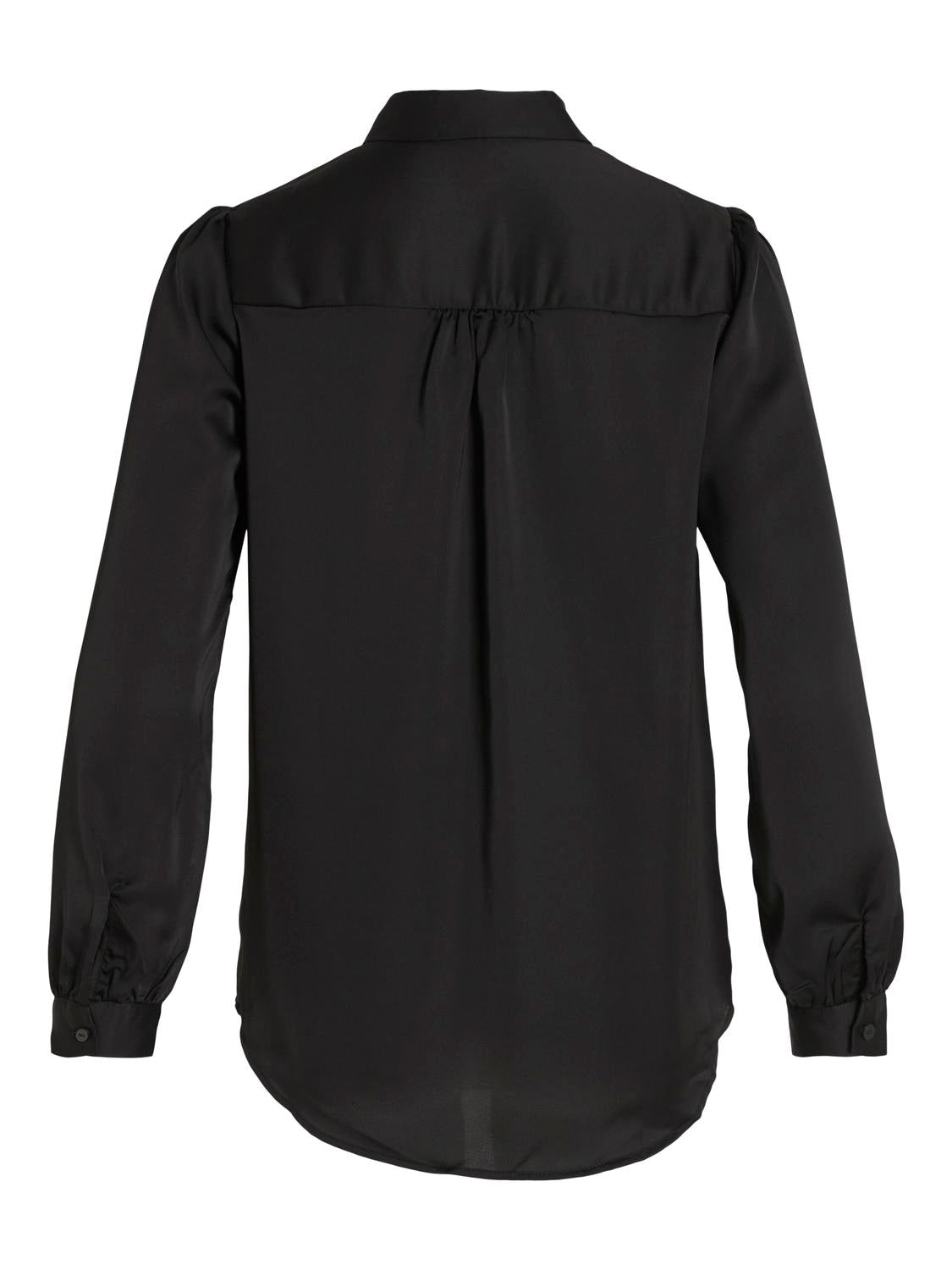 VIELLETTE SATIN L/S SHIRT