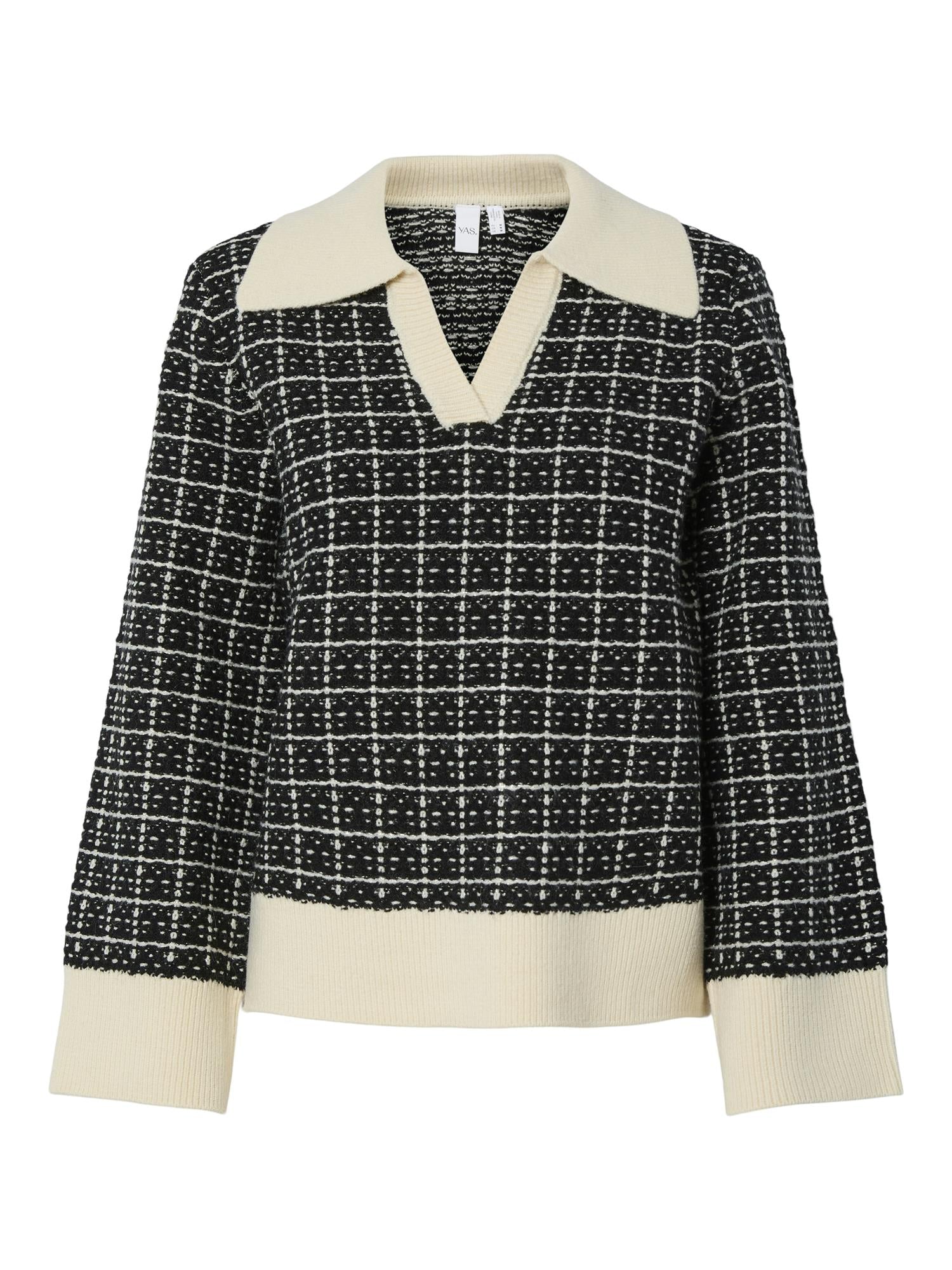 YASilva Ls V-Neck Knit Pullover NOOS