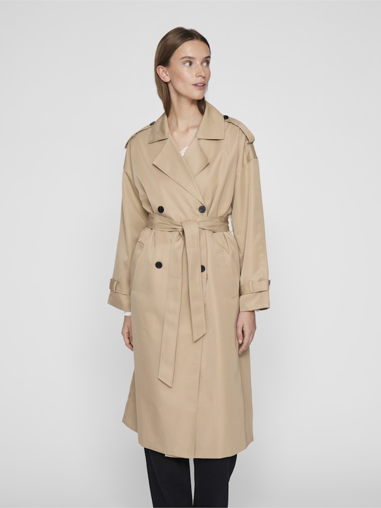 VIAddison L/S Long Trenchcoat NOOS
