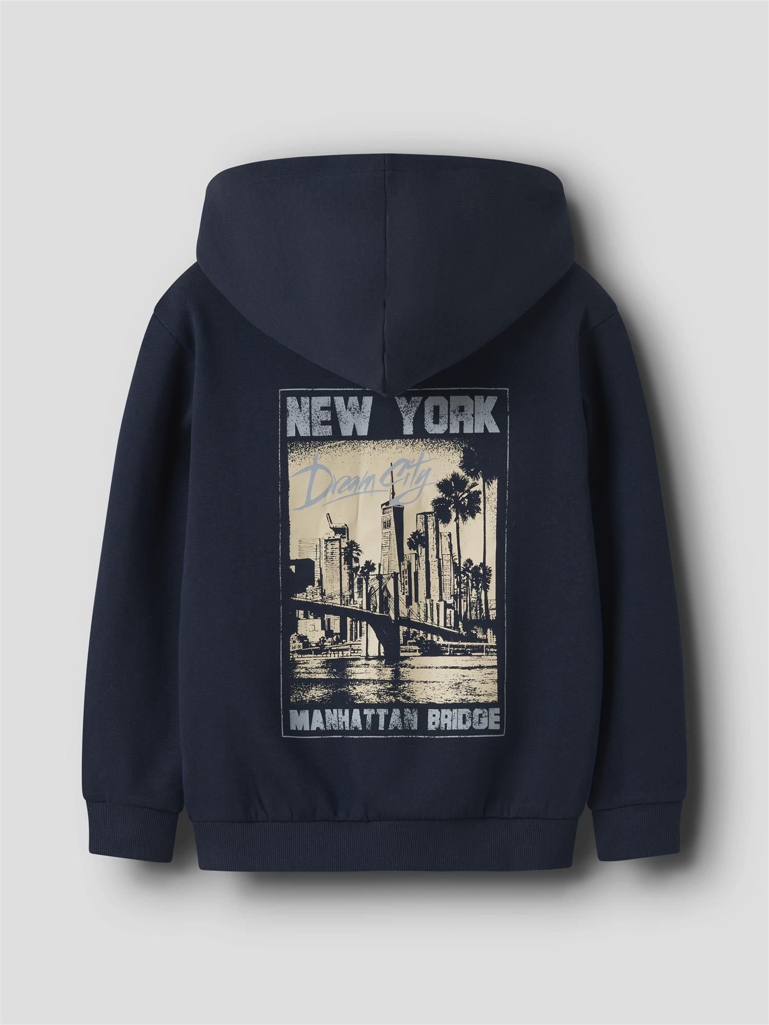NKmvoltinus Nreg Sweat Card Wh Bru