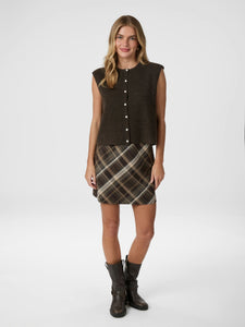 Lunna Check Skirt