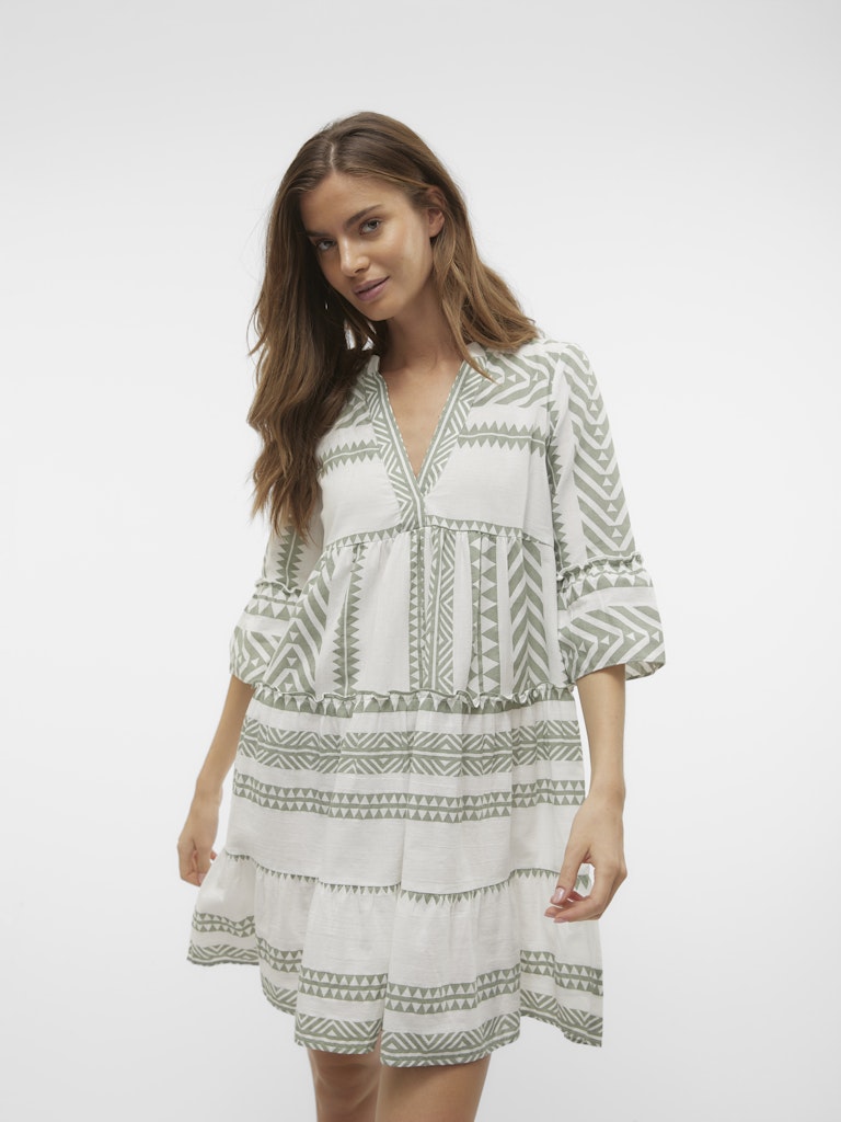 VMDicthe 3/4 Tunic Wvn Ga Noos