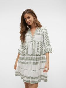 VMDicthe 3/4 Tunic Wvn Ga Noos