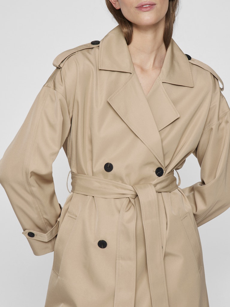 VIAddison L/S Long Trenchcoat NOOS