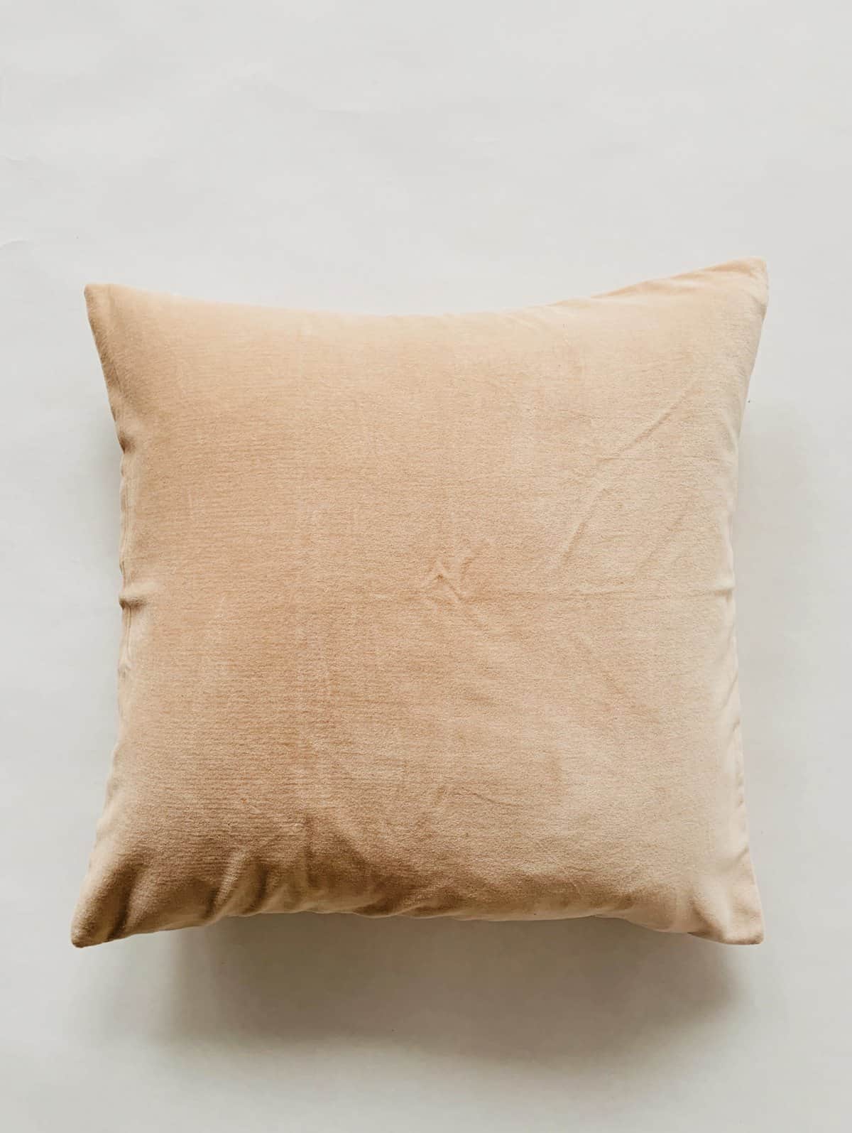 Putetrekk Bomullsvelour 50x50 cm
