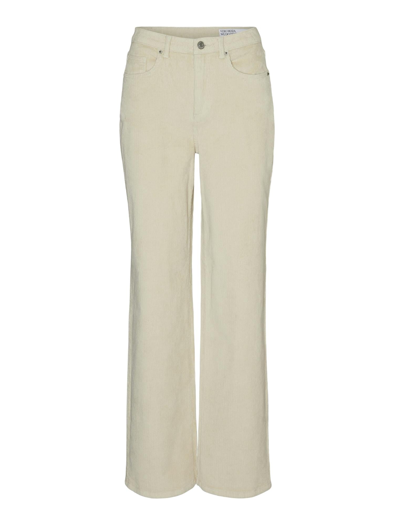 VMTessa HR Wide Corduroy Pants Ga NOOS
