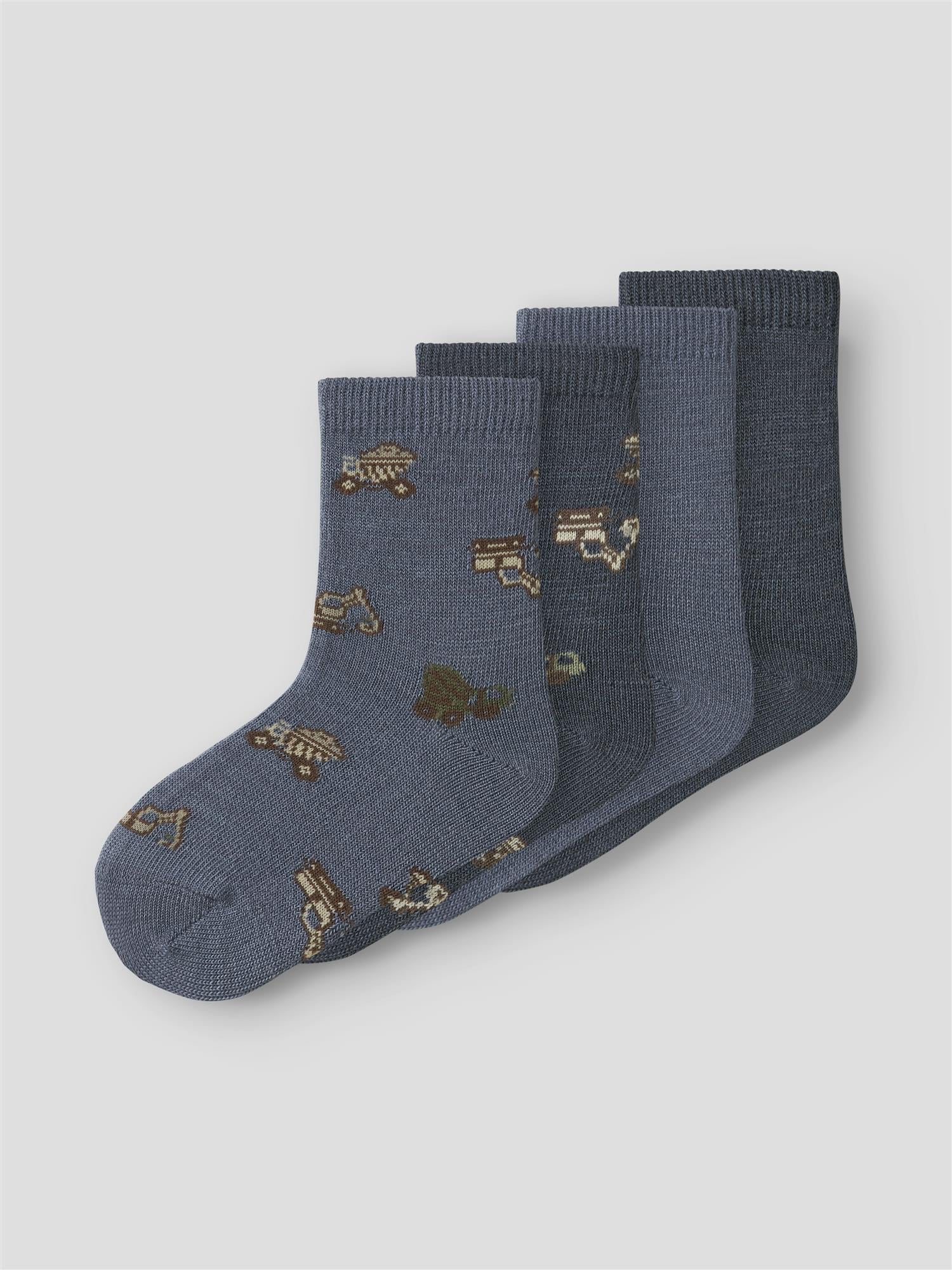 NMfwak Wo/bl 4P Sock