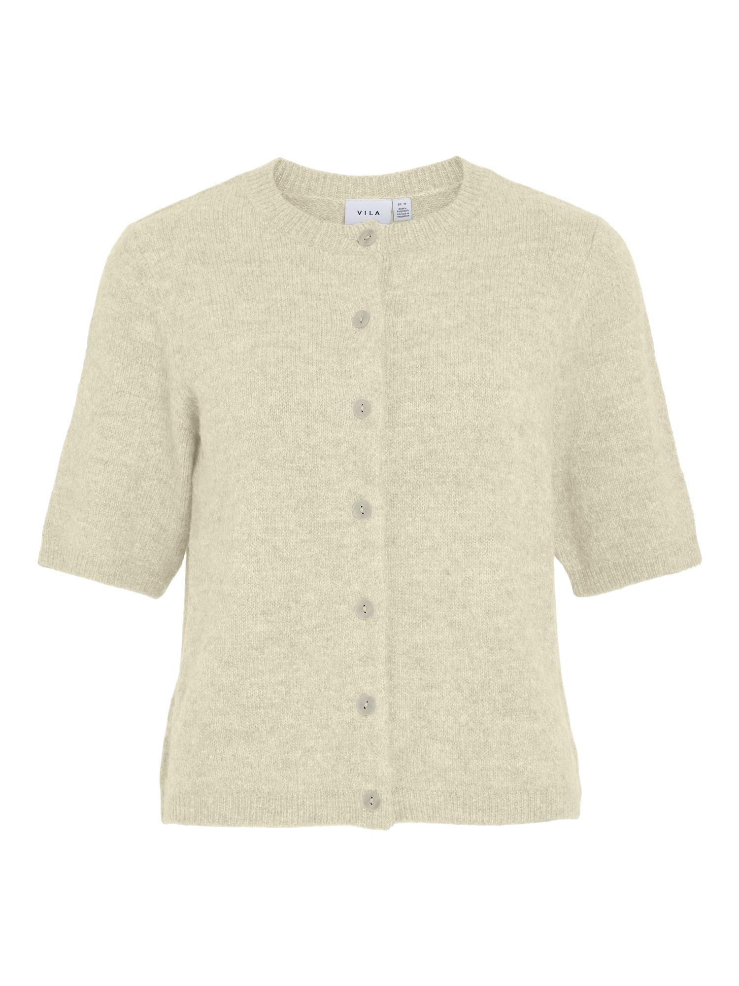 VIDainty o-neck 2/4 Knit Cardigan