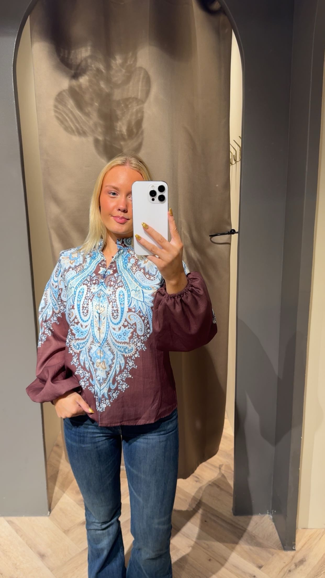 Paisley Bluse