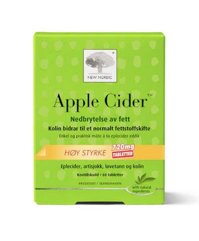 APPLE CIDER 720mg 60TABL