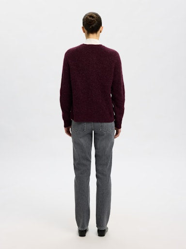 SLFLULU LS KNIT SHORT CARDIGAN