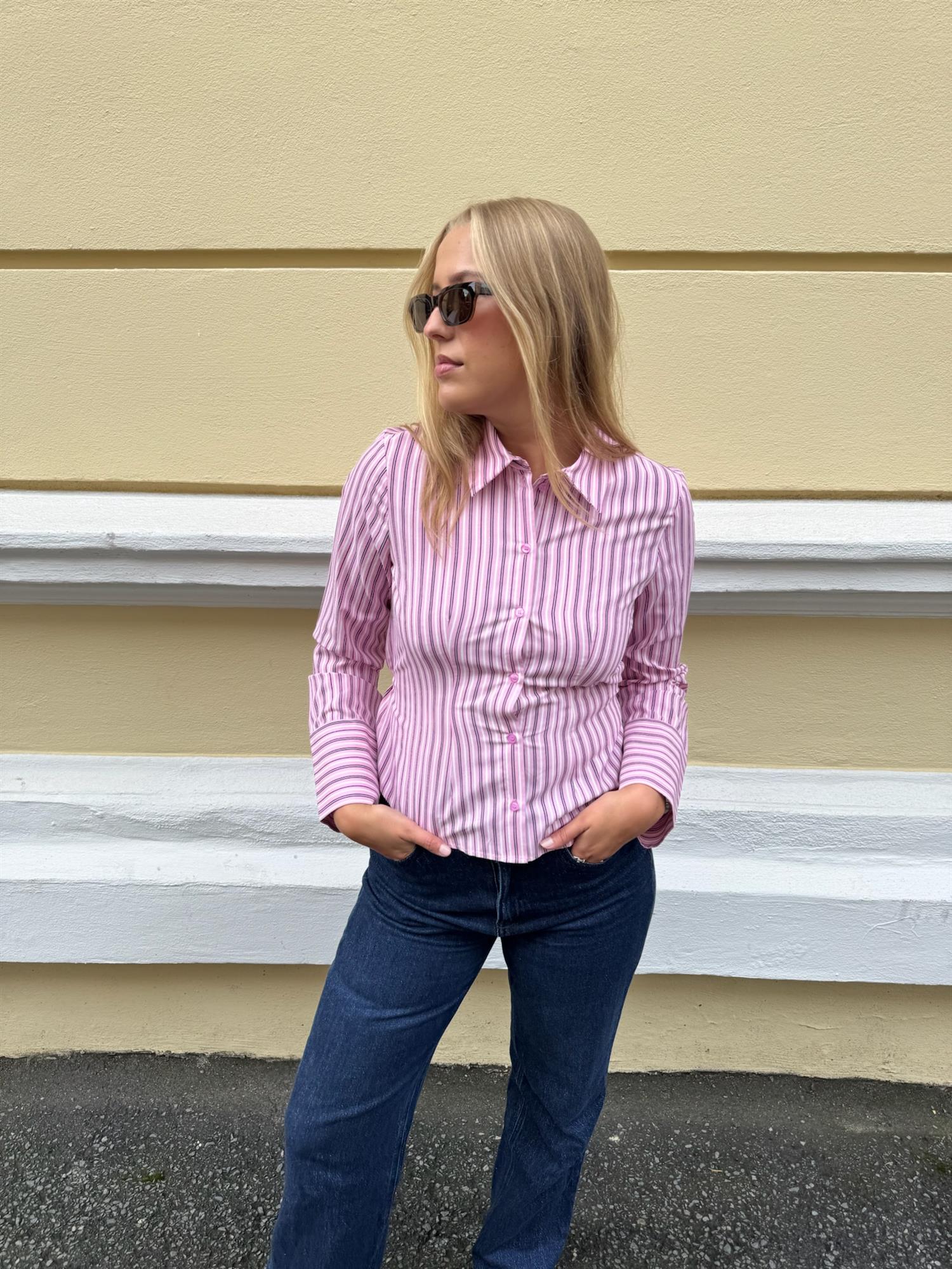 VMSiena LS Tie Shirt WVN EXP