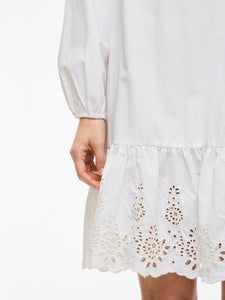 VIKelli V-Neck L/S Short Dress/LN