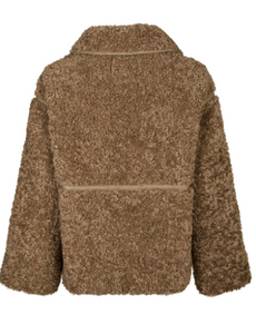 Castor Faux Fur Jacket