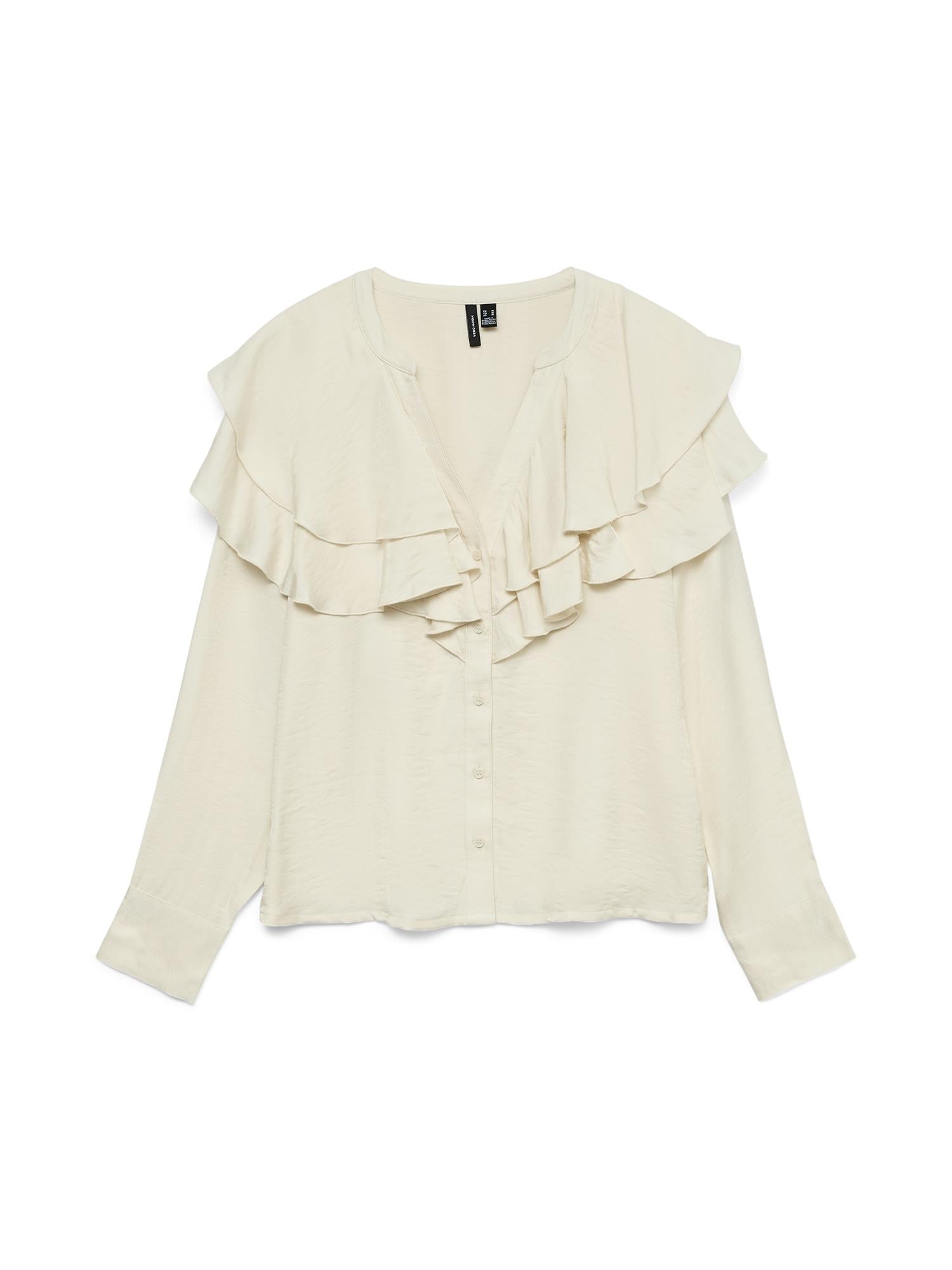 VMLizzi LS Flounce Top Wvn GA