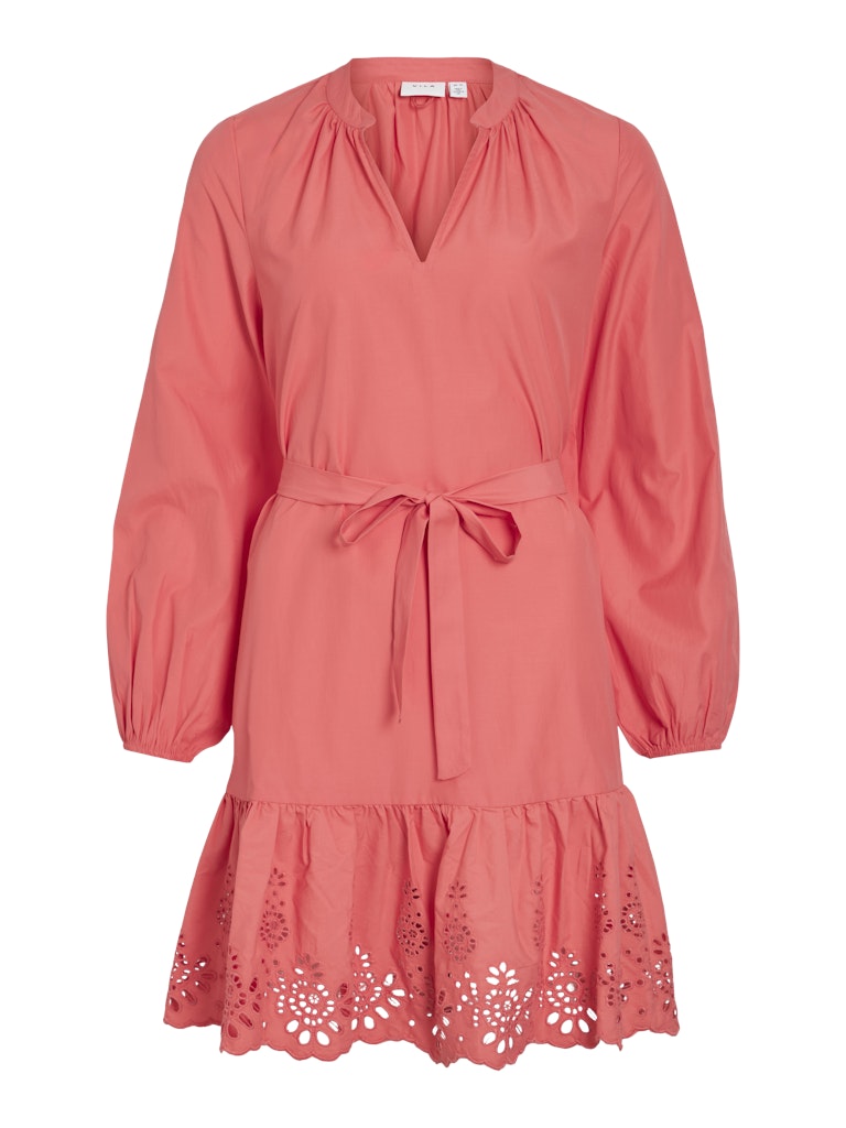 VIKelli V-Neck L/S Short Dress/LN