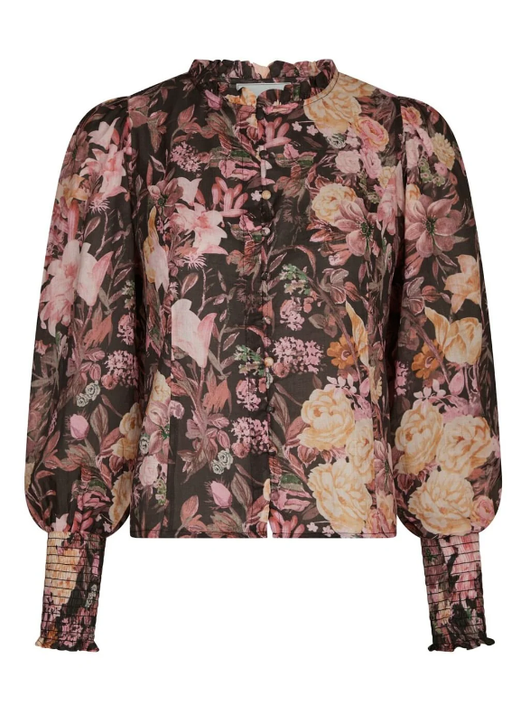 Gilda Big Flower Blouse