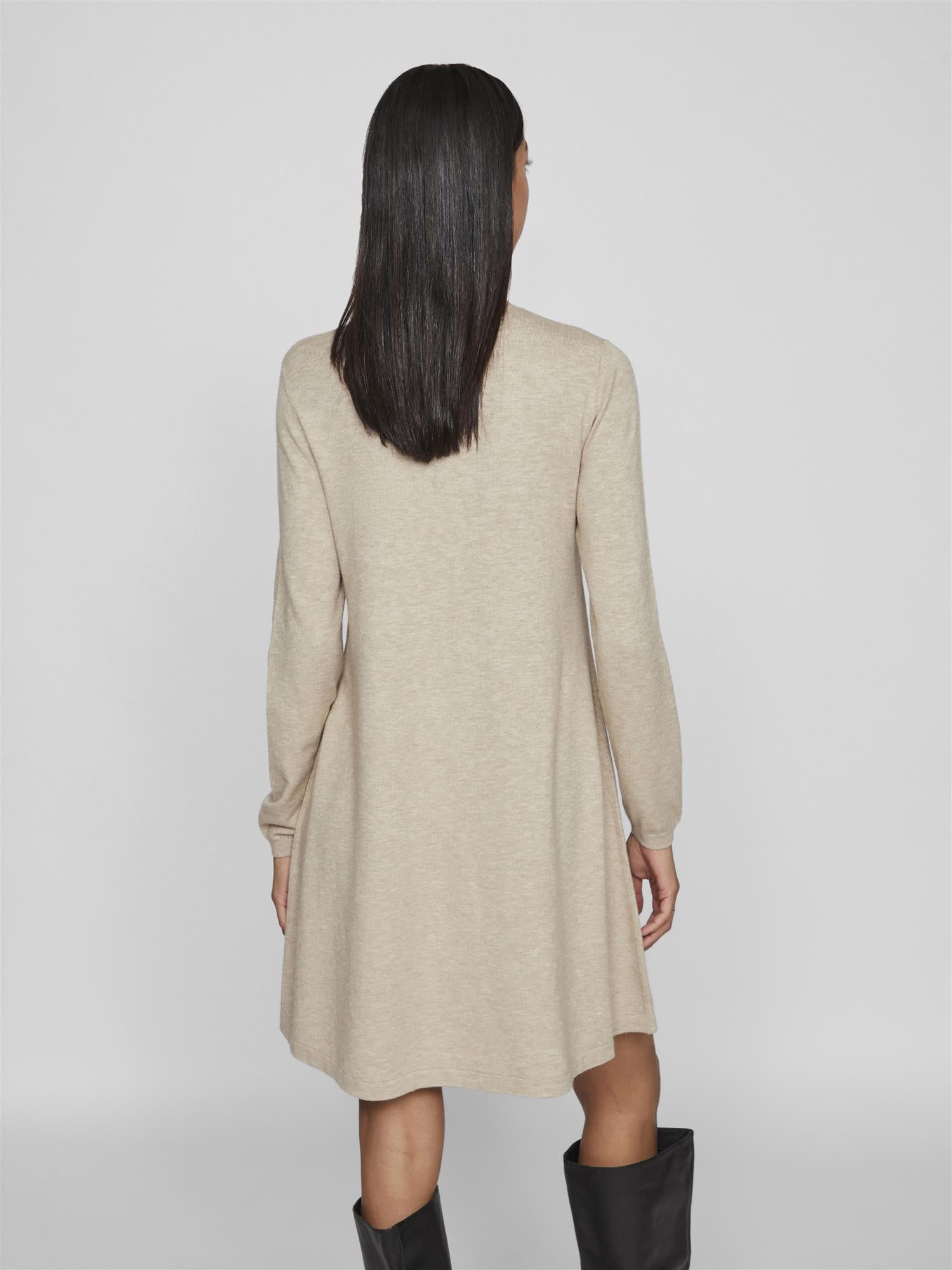 VICOMFY ROLLNECK KNIT DRESS