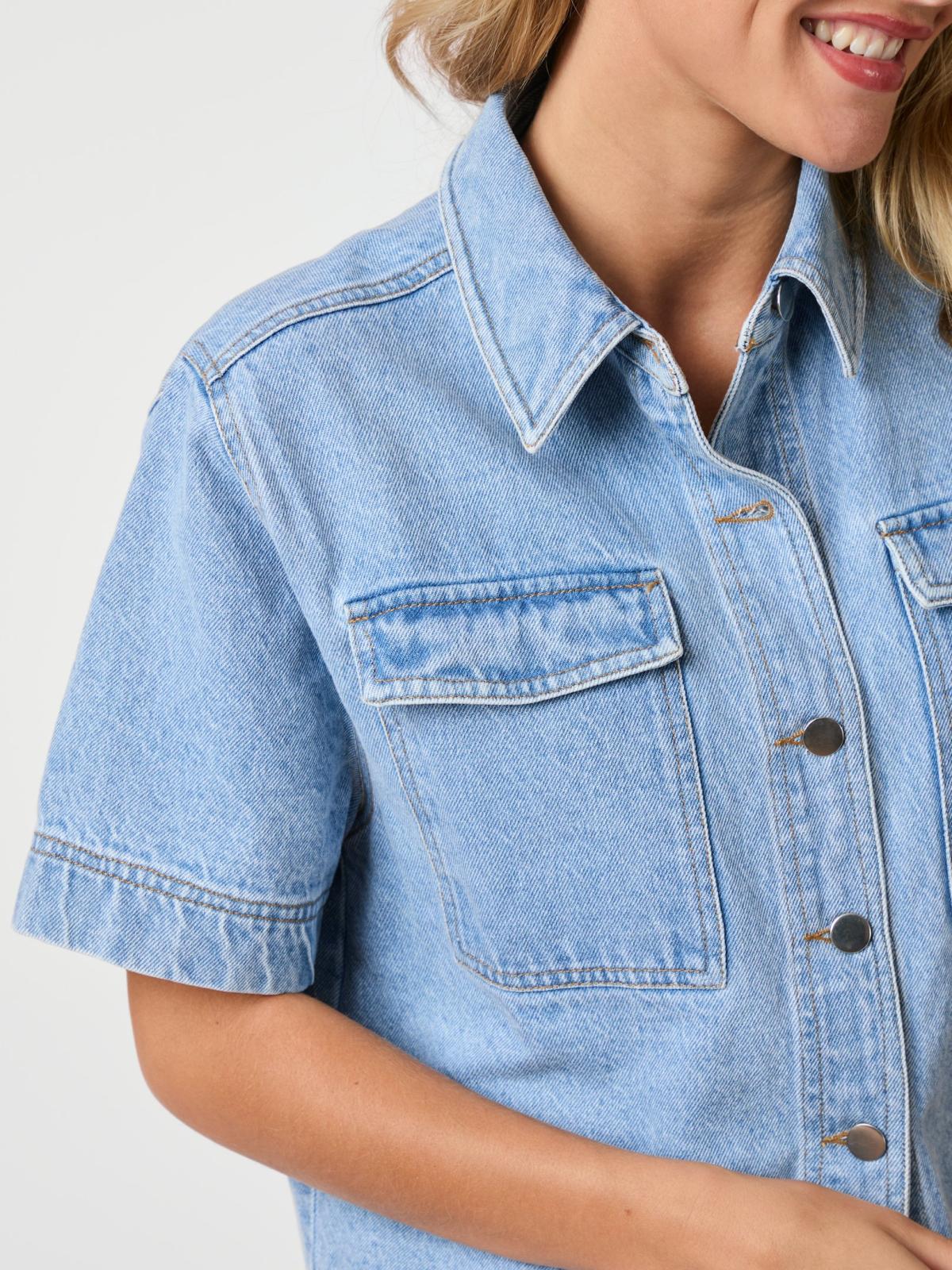 Tiki Denim Shirt
