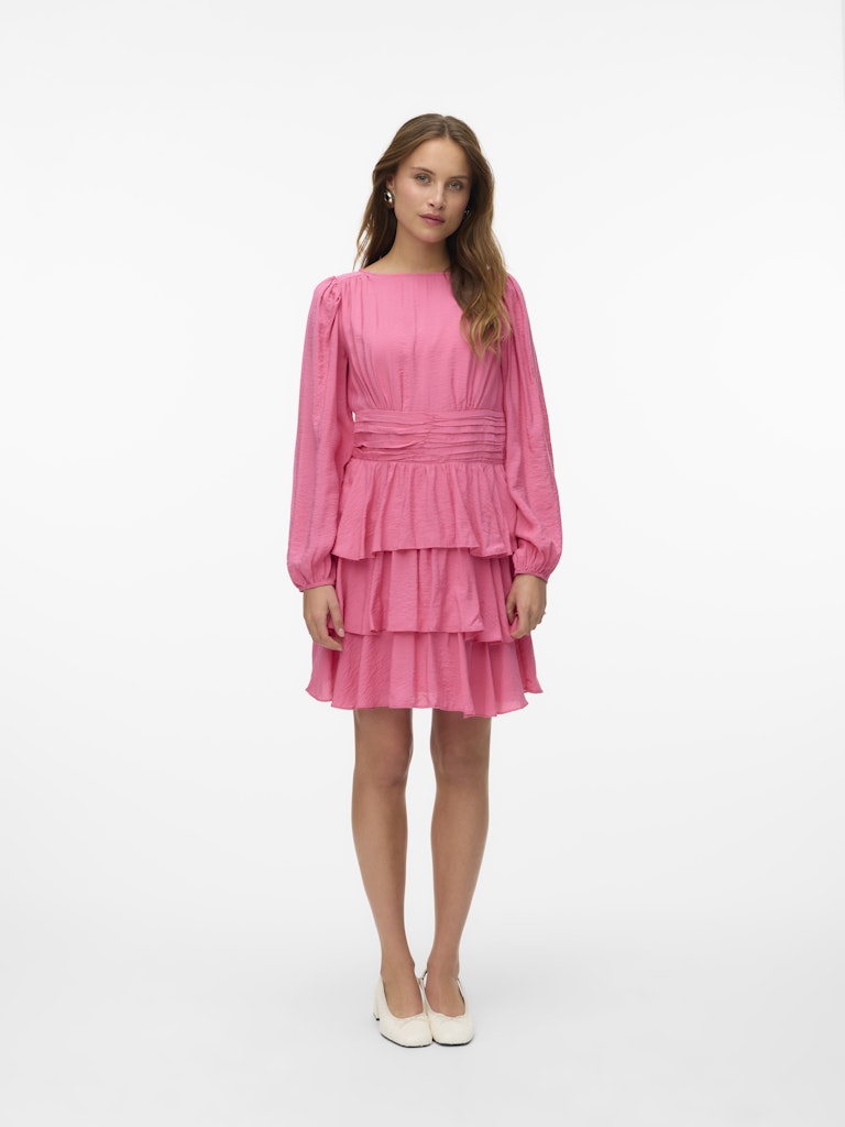 VMLise Boatneck Short Dress Exp Ga Air