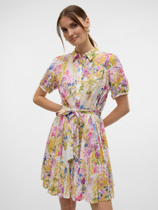 VMDicthe 2/4 Short Volume Dress Wvn Ga