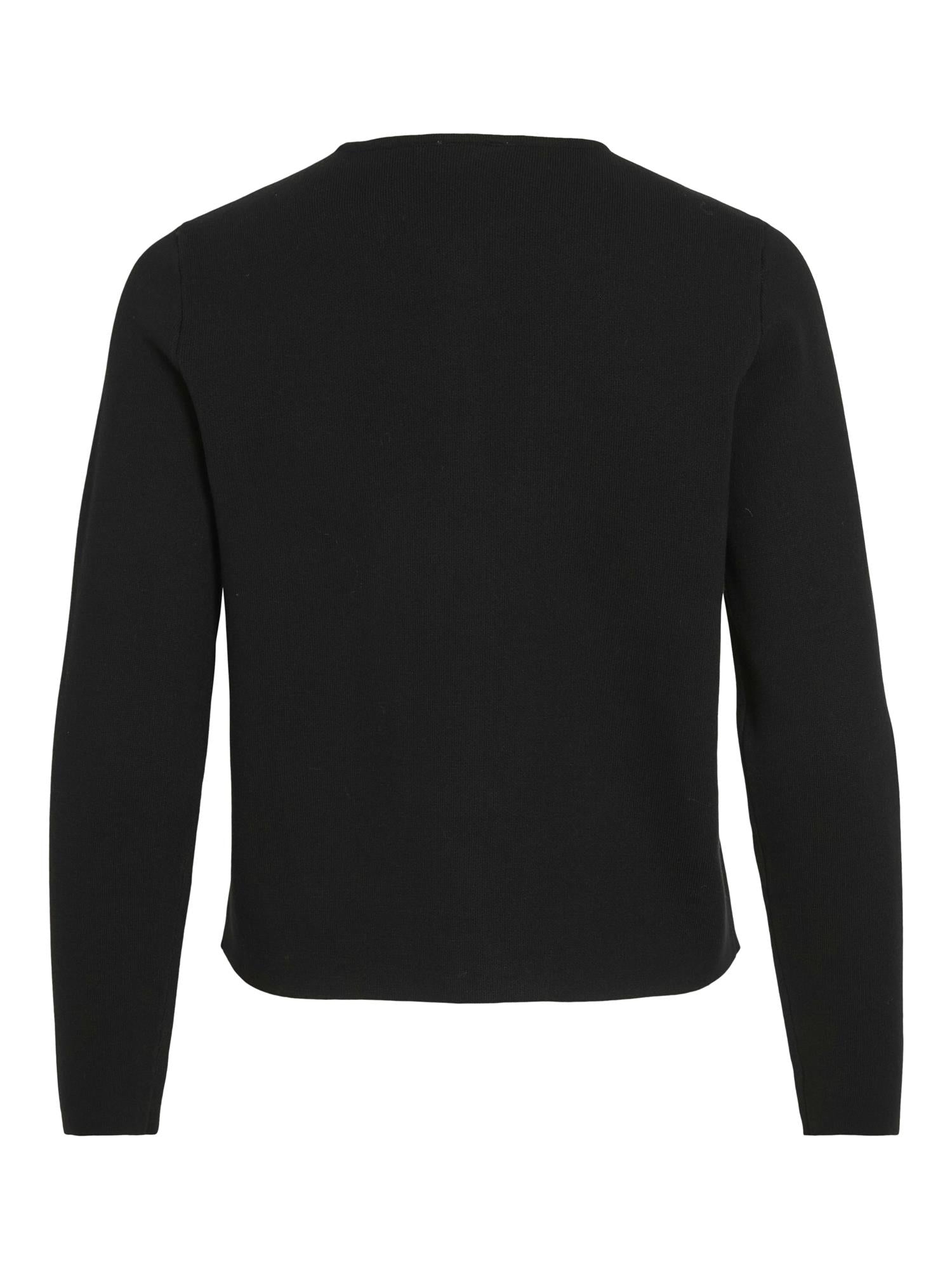 VISwayO-neck L/S Button Knit Cardigan
