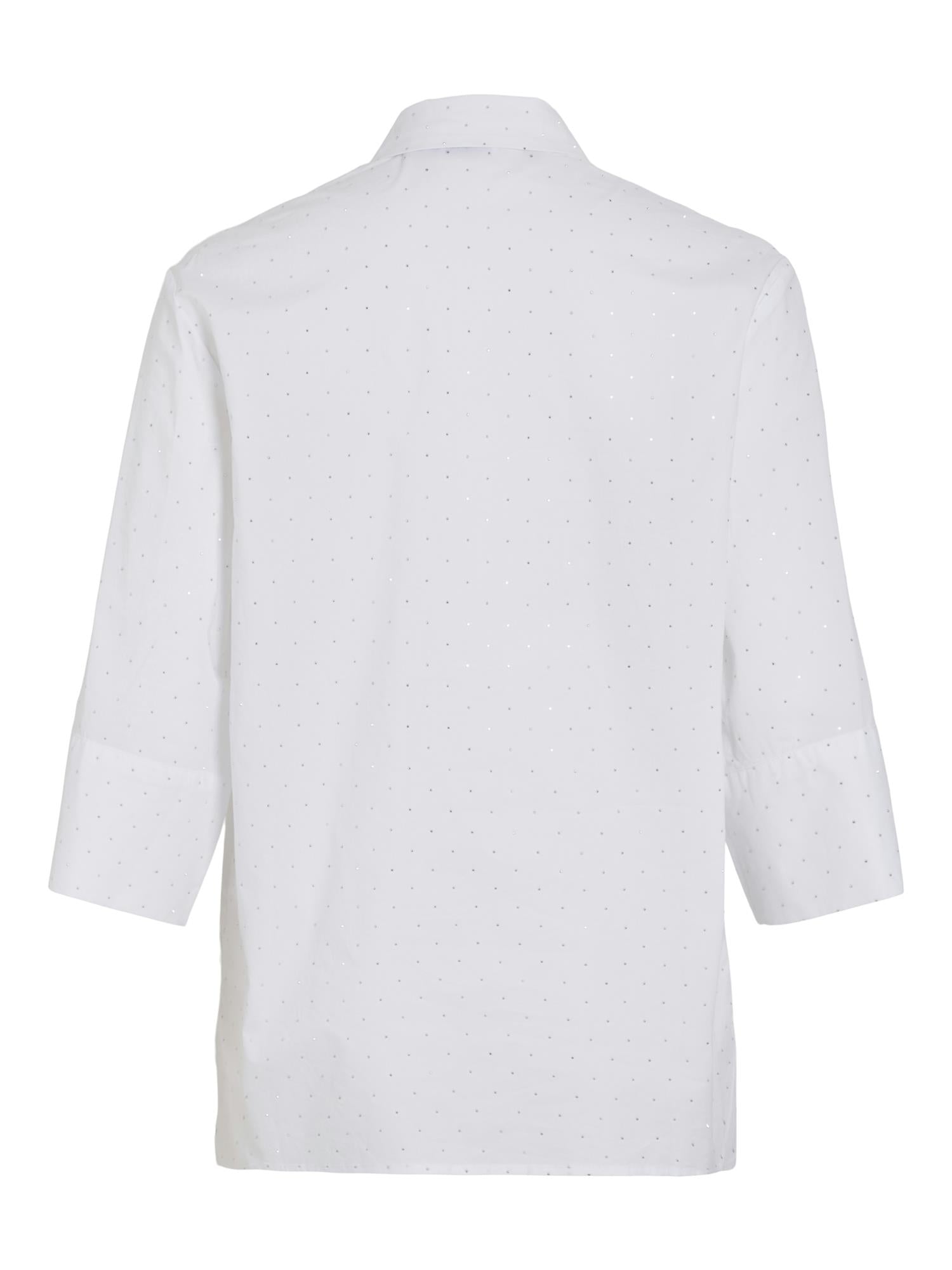 VIPoppi 3/4 Rhinestone Loose Shirt