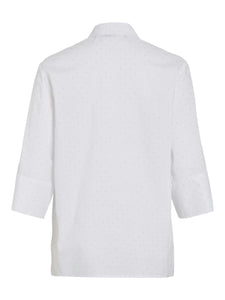 VIPoppi 3/4 Rhinestone Loose Shirt