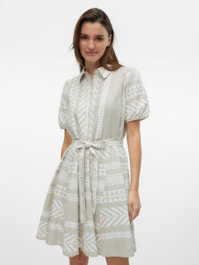 VMDicthe 2/4 Short Volume Dress Wvn Ga