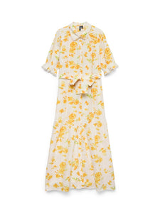 VMGry 2/4 Detail Lace Maxi Dress