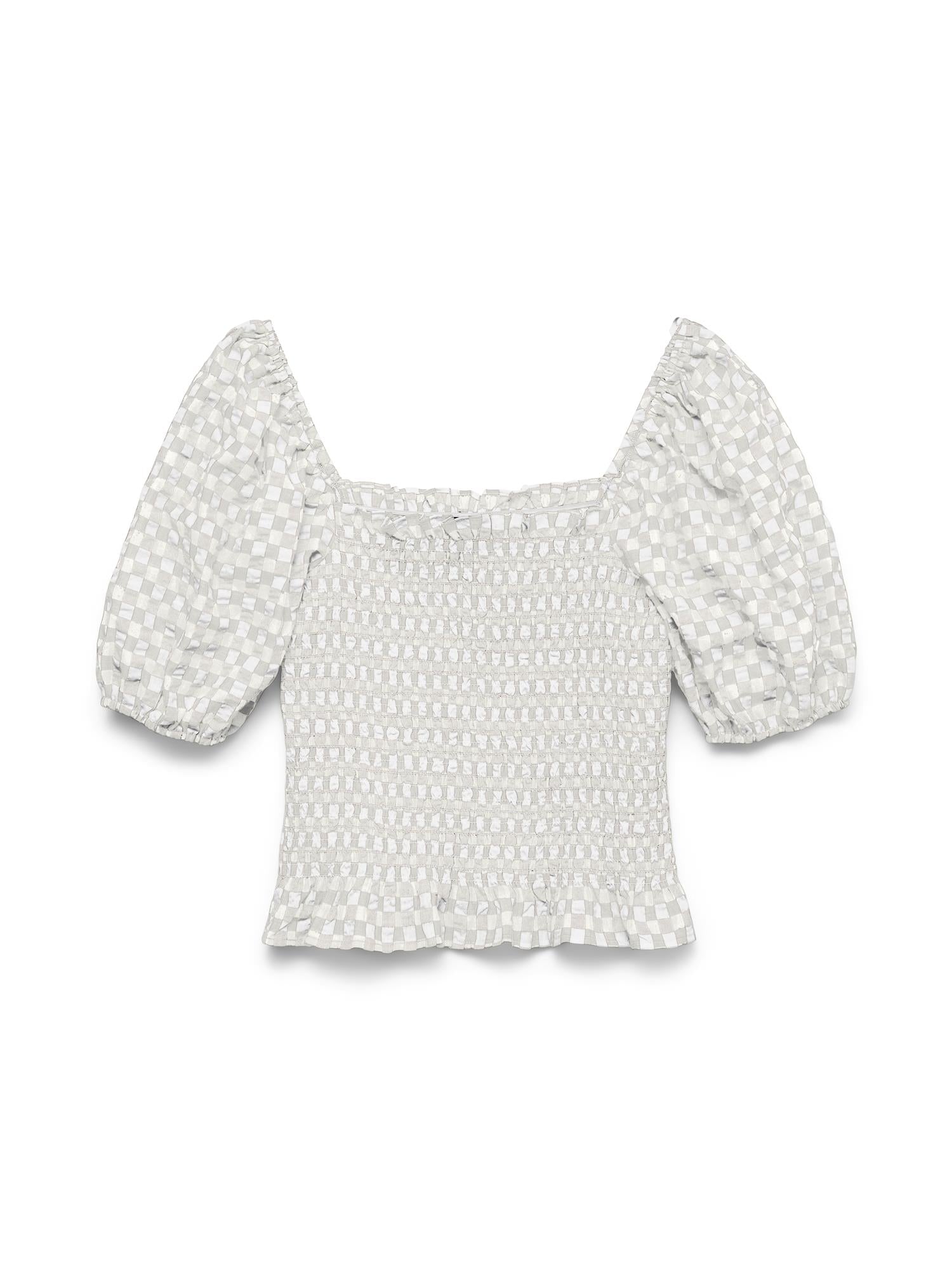 VMCarrie 2/4 SMock Top Wvn