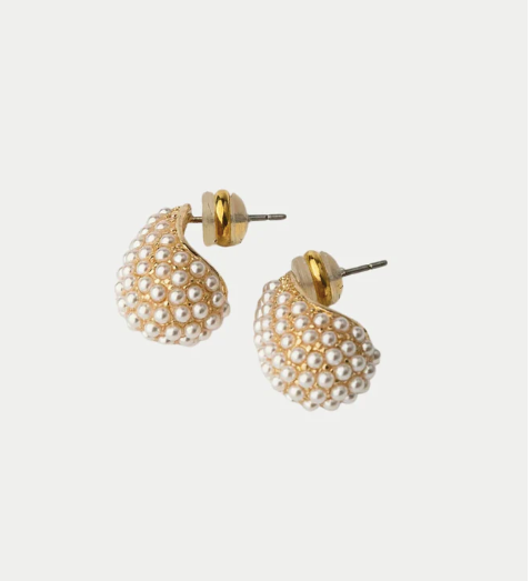 Drop Pearl Earrings Small