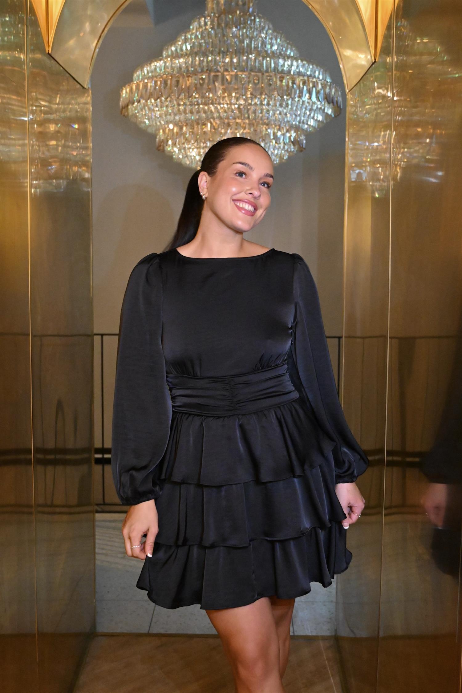 VMEmily Lise LS Short Dress WVN EXP SB8