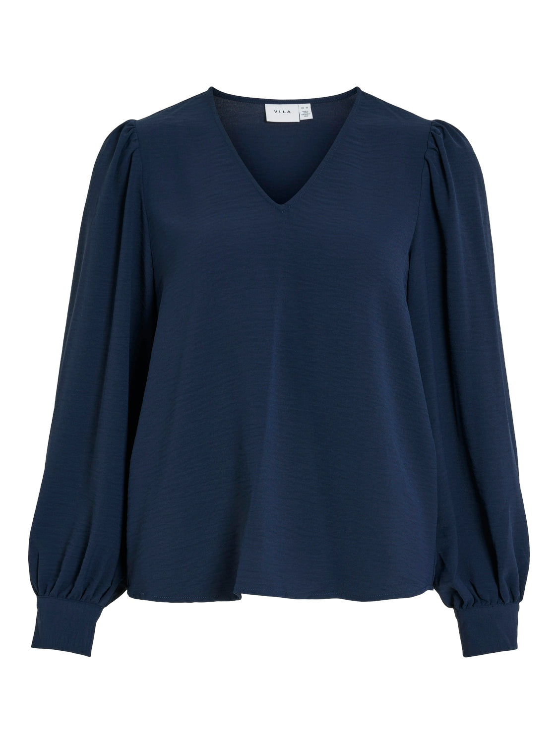 VIGAJA L/S V-NECK TOP/PB