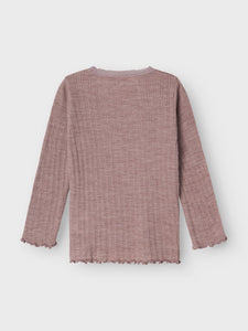 NMFWOSSA WO/SI RIB LS TOP