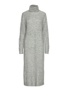 PCJULIANA LS ROLLNECK KNIT DRESS